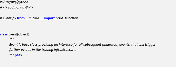 Event-Driven Trading Engine Implementation With Python