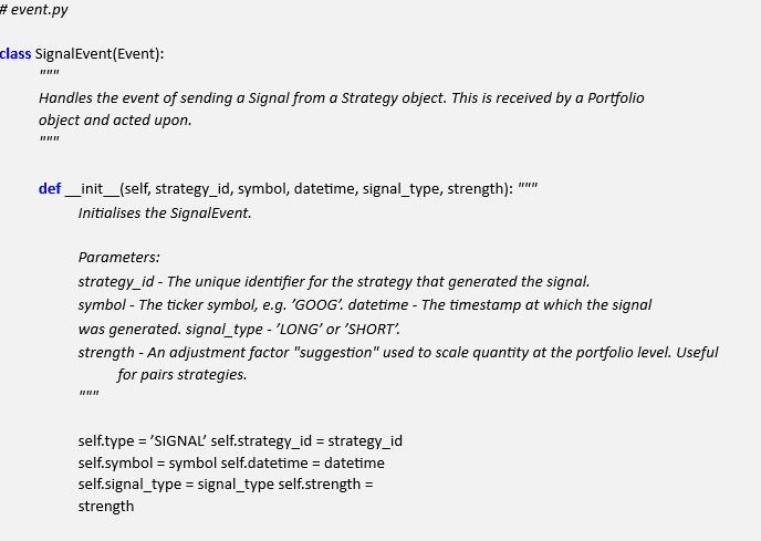 Event-Driven Trading Engine Implementation With Python