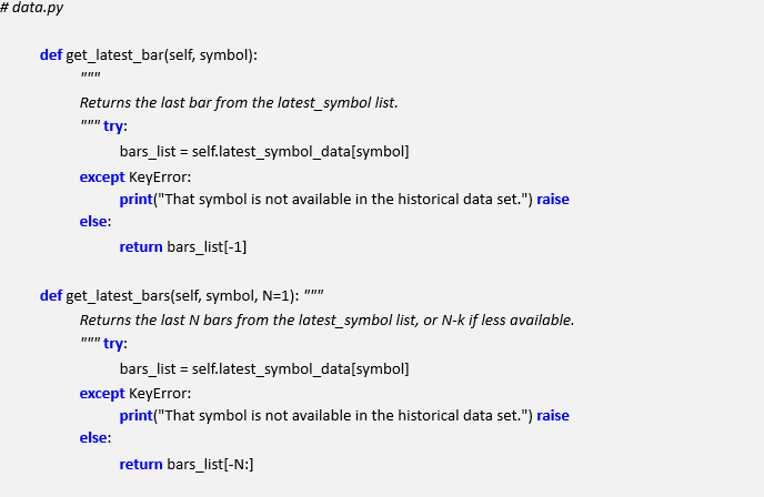 Event-Driven Trading Engine Implementation With Python