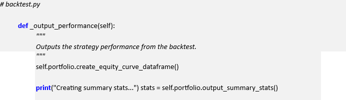 Event-Driven Trading Engine Implementation With Python