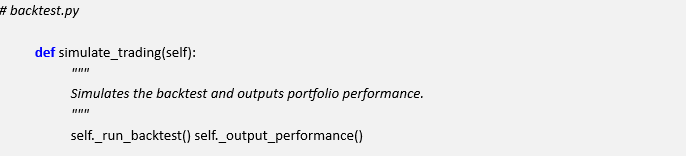 Event-Driven Trading Engine Implementation With Python