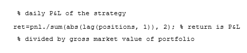 Linear Mean-Reversion Strategies